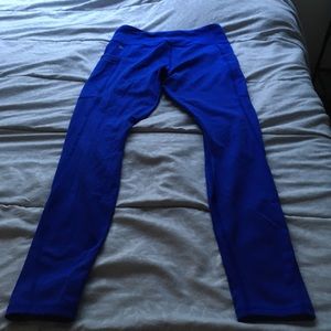Blue Fabletics Leggings with pockets
